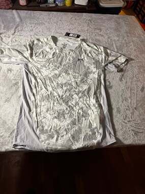 Under Armour Men's Iso-Chill Compression Printed Short Sleeve Shirt 2XL